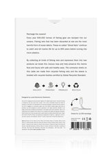 Plum iPhone Lightning cable · 2 meter · Made of recycled fishing nets