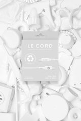 Foggy Snow Type C cable · 1.2 meter · Made of recycled plastics