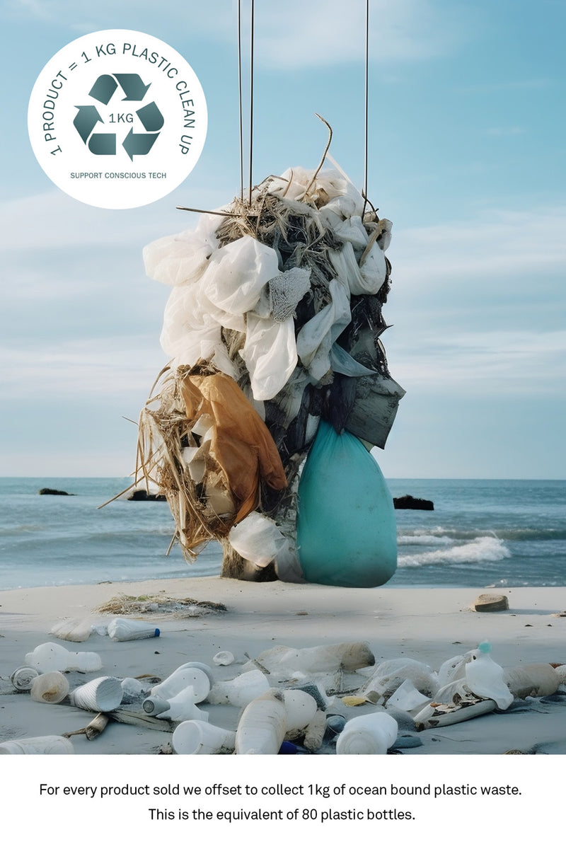 Recycled ocean plastics